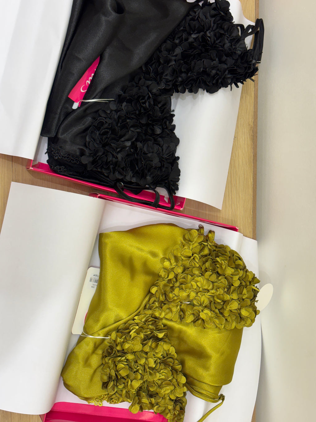 Hand-made Flower Nightgown with transparent sides